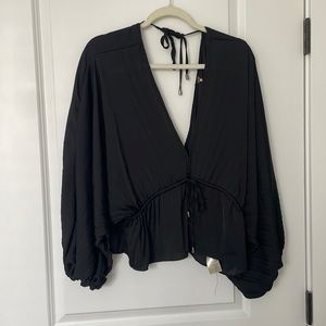 Beautiful long sleeve Free People Blouse